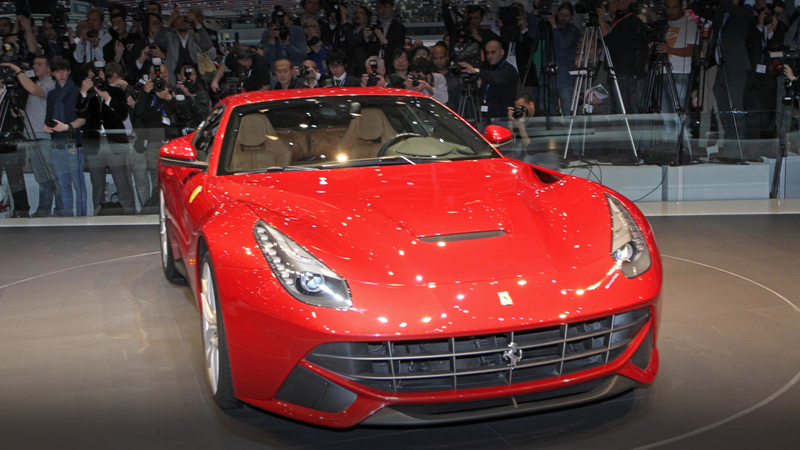 Illustration for article titled The Ferrari F12 Berlinetta's Unveiling In Geneva Is Fastest Ever